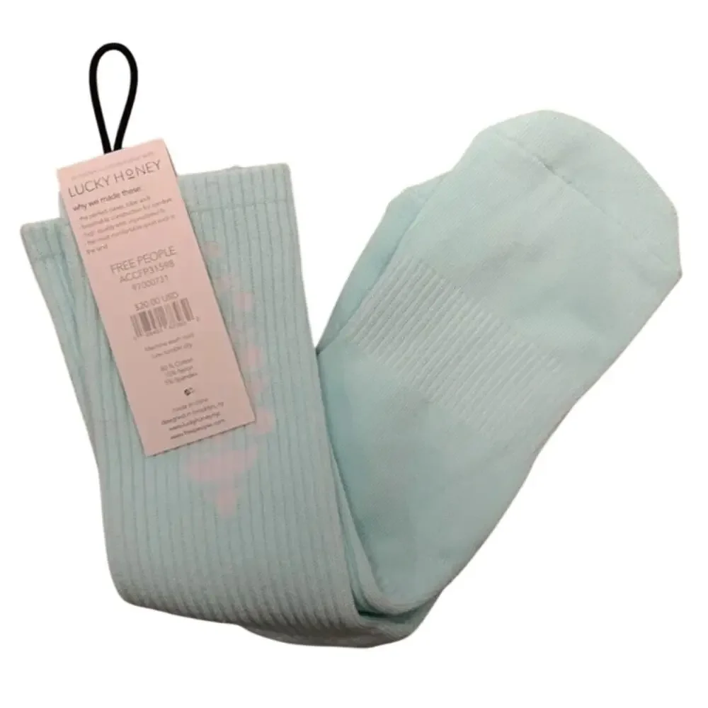 Free People Movement Last Lap Tube Socks Pistachio